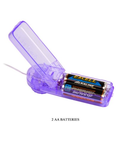 BAILE MARIPOSA VIBRADORA ESTIMULACION CLITORIS LILA