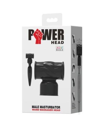 BAILE POWER HEAD CABEZAL INTERCAMBIABLE PARA MASAJEADOR MASCULINO