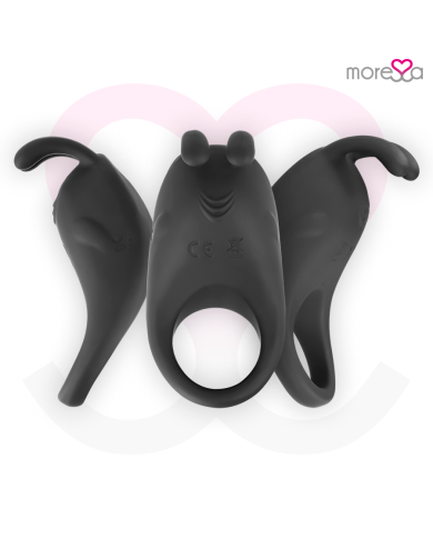 MORESSA BRAD PREMIUM SILICONE RECARGABLE NEGRO