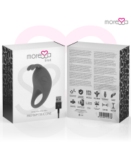 MORESSA BRAD PREMIUM SILICONE RECARGABLE NEGRO