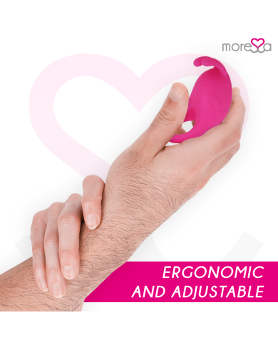MORESSA BRAD PREMIUM SILICONE RECARGABLE ROSA