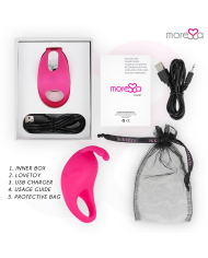 MORESSA BRAD PREMIUM SILICONE RECARGABLE ROSA