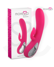 MORESSA DUSTIN SUCCIONADOR CLITORIAL Y POTENTE VIBRACION PREMIUM SILICONE RECARGABLE