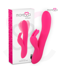 MORESSA ETHAN EFECTO WAVE MAS POTENTE VIBRACION PREMIUM SILICONE RECARGABLE