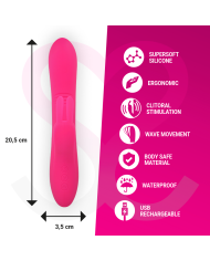 MORESSA ETHAN EFECTO WAVE MAS POTENTE VIBRACION PREMIUM SILICONE RECARGABLE