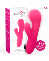 MORESSA JERRY CLIP VIBRADOR PUNTO G Y CLITORIS PREMIUM SILICONE RECARGABLE