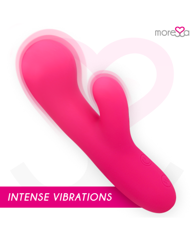 MORESSA JERRY CLIP VIBRADOR PUNTO G Y CLITORIS PREMIUM SILICONE RECARGABLE