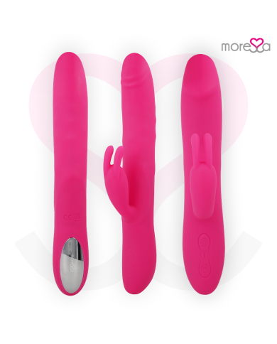 MORESSA MOLLY IMPULSOR UPDOWN Y POTENTE VIBRACION PREMIUM SILICONE RECARGABLE
