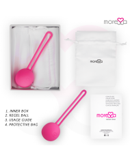 MORESSA OSIAN ONE ENTRENAMIENTO SUELO PELVICO 51gr PREMIUM SILICONA ROSA