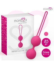 MORESSA OSIAN THREE ENTRENAMIENTO SUELO PELVICO 85 gr PREMIUM SILICONA ROSA