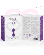 MORESSA OSIAN THREE ENTRENAMIENTO SUELO PELVICO 85 gr PREMIUM SILICONA LILA