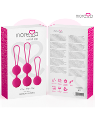 MORESSA OSIAN SET PREMIUM SILICONA ROSA Osian One 51 g Osian Two 101 g Osian Three 85 g