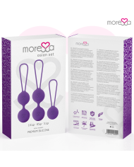 MORESSA OSIAN SET Osian One 51 Gr Osian Two 101 Gr Osian Three 85 gr PREMIUM SILICONA LILA