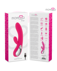 MORESSA TROY MASAJEADOR PUNTO G Y CLITORIS PREMIUM SILICONE RECARGABLE