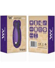 WOMANVIBE BUGSY ESTIMULADOR RABBIT SILICONA