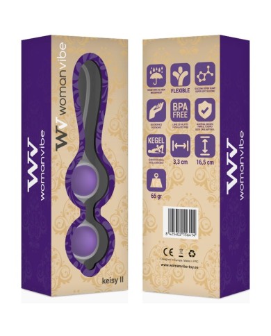 WOMANVIBE KEISY II BOLAS SILICONA