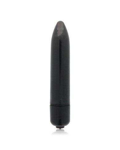 GLOSSY THIN VIBRADOR NEGRO