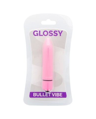 GLOSSY THIN VIBRADOR ROSA INTENSO