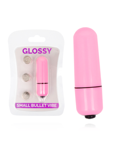 GLOSSY SMALL BALA VIBRADORA ROSA INTENSO