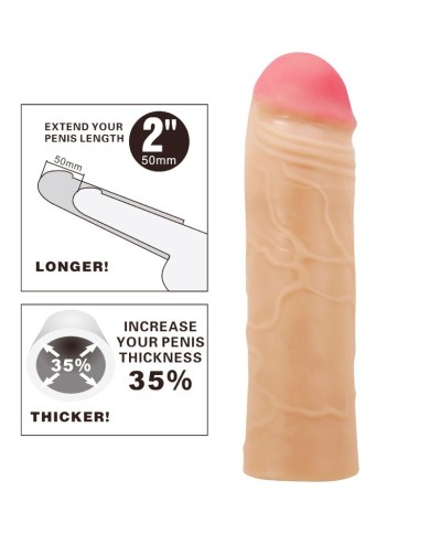 PRETTY LOVE CHANE FUNDA DE PENE EXTENSORA NATURAL PRETTY LOVE CHANE FUNDA DE PENE EXTENSORA NATURAL
