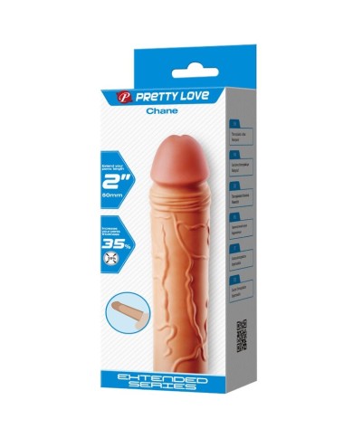 PRETTY LOVE CHANE FUNDA DE PENE EXTENSORA NATURAL PRETTY LOVE CHANE FUNDA DE PENE EXTENSORA NATURAL