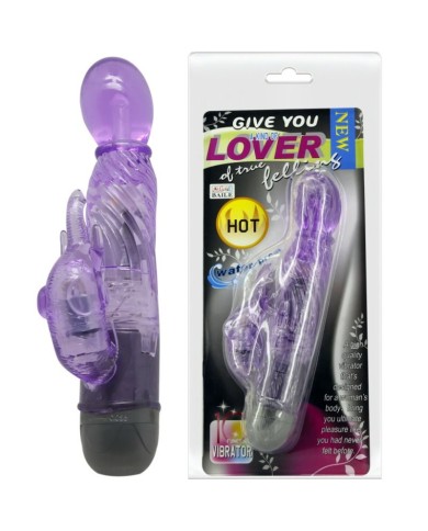 BAILE GIVE YOU A KIND OF LOVER VIBRADOR CON RABBIT LILA 10 MODOS