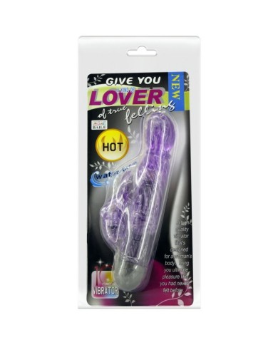 BAILE GIVE YOU A KIND OF LOVER VIBRADOR CON RABBIT LILA 10 MODOS