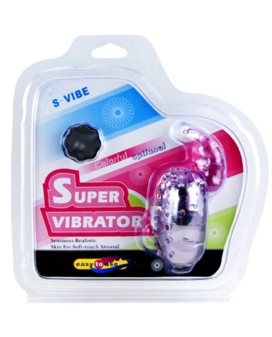 BAILE SUPER VIBRATOR HUEVO VIBRADOR CON ESTIMULADOR