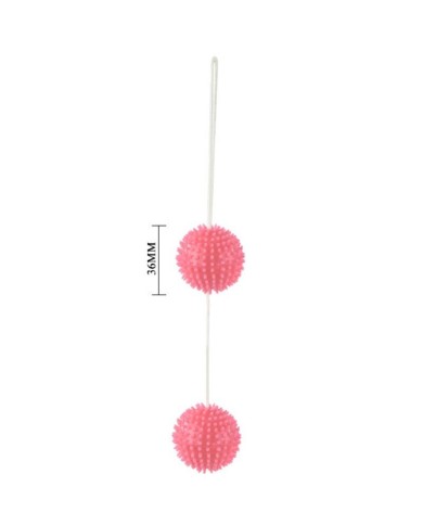 BAILE A DEEPLY PLEASURE BOLAS TEXTURADAS ROSA 36 CM