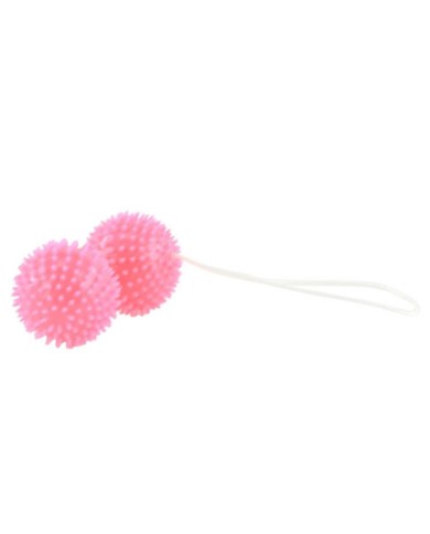 BAILE A DEEPLY PLEASURE BOLAS TEXTURADAS ROSA 36 CM
