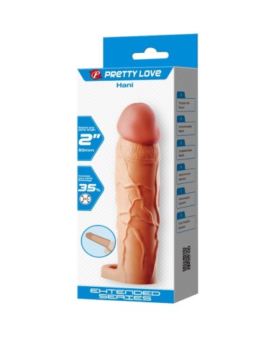 PRETTY LOVE HANI FUNDA DE PENE EXTENSORA NATURAL PRETTY LOVE HANI FUNDA DE PENE EXTENSORA NATURAL