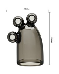 BAILE FUNDA VIBRADORA VIBRATING CRYSTAL CAP II
