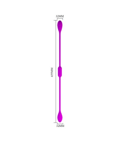 PRETTY LOVE ESTIMULADOR UNISEX DREAM LOVERS WHIP