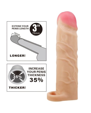 PRETTY LOVE GERD FUNDA DE PENE EXTENSORA NATURAL PRETTY LOVE GERD FUNDA DE PENE EXTENSORA NATURAL