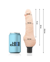 LOVECLONE DAVEN VIBRADOR REALISTICO SELF LUBRICATION 238 CM O 38 CM