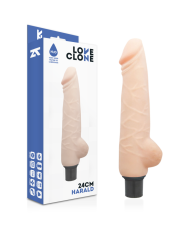 LOVECLONE HARALD VIBRADOR REALISTICO SELF LUBRICATION 24 CM O 4 CM