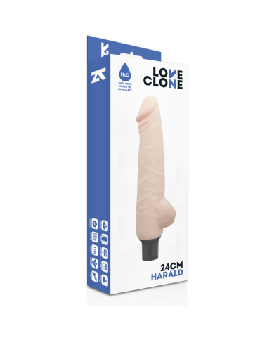 LOVECLONE HARALD VIBRADOR REALISTICO SELF LUBRICATION 24 CM O 4 CM