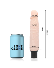 LOVECLONE FINN VIBRADOR REALISTICO SELF LUBRICATION 212 CM O 38 CM