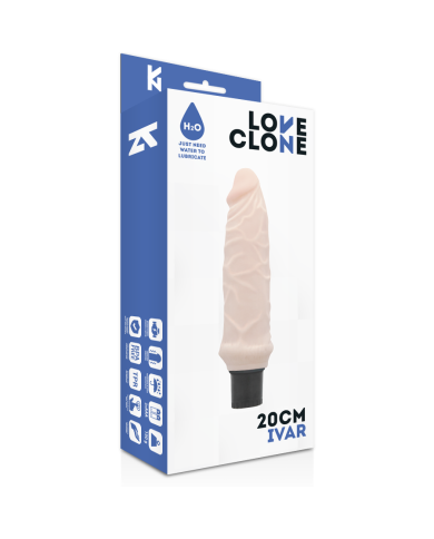 LOVECLONE IVAR VIBRADOR REALISTICO SELF LUBRICATION 20 CM O 37 CM