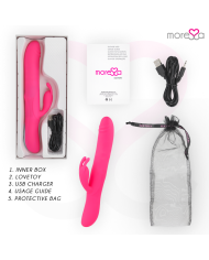MORESSA SOMER ROTADOR PERLADO Y POTENTE VIBRACION SILICONA PREMIUM