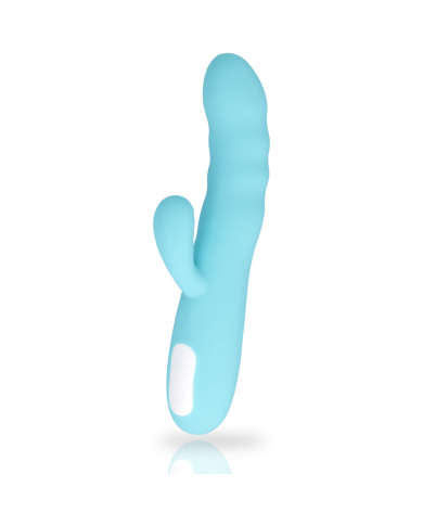 MIA EIFFEL VIBRADOR ROTADOR AZUL TURQUESA