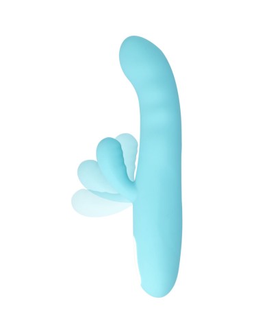 MIA EIFFEL VIBRADOR ROTADOR AZUL TURQUESA
