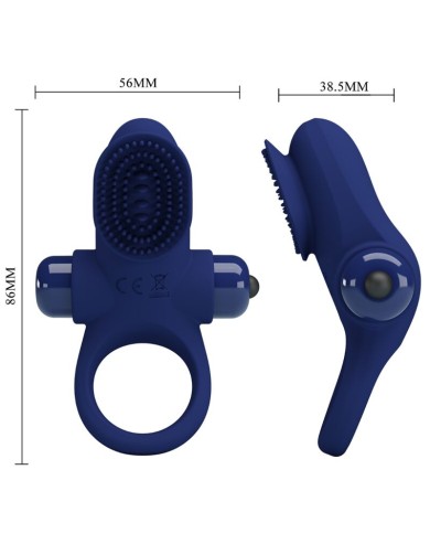 PRETTY LOVE PALLE ANILLO CON VIBRACION AZUL