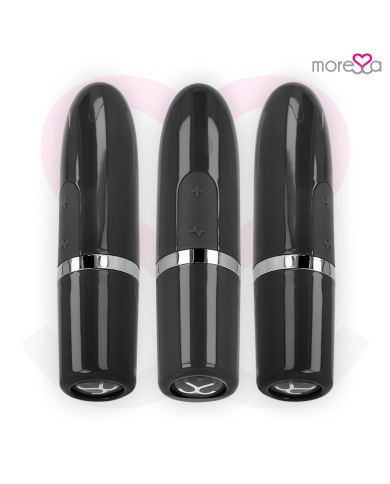 MORESSA IVY MASAJEADOR SIMULADOR LABIAL DE VIAJE NEGRO