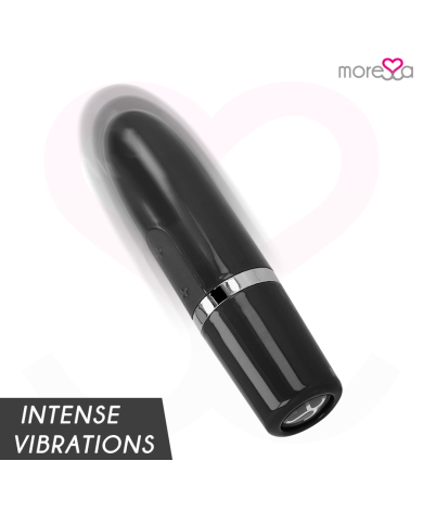 MORESSA IVY MASAJEADOR SIMULADOR LABIAL DE VIAJE NEGRO