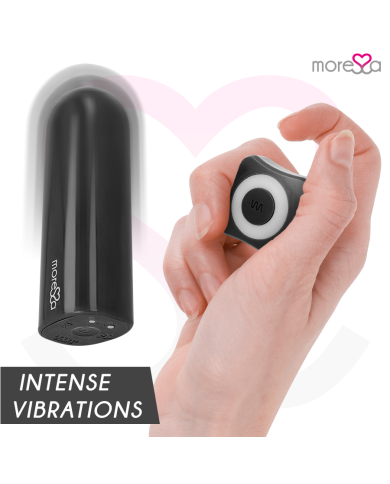 MORESSA NIX POTENTE VIBRADOR MULTI JUEGOS CONTROL REMOTO NEGRO