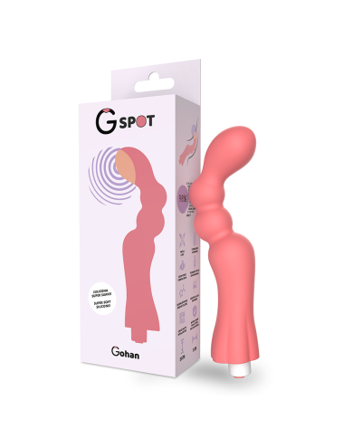 G SPOT GOHAN VIBRADOR PUNTO G LIGHT RED
