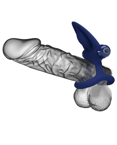 PRETTY LOVE MAT DOBLE ANILLO CON VIBRACION ESTIMULADOR AZUL PRETTY LOVE MAT DOBLE ANILLO CON VIBRACION ESTIMULADOR AZUL