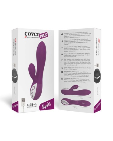 COVERME TAYLOR VIBRADOR MANDO CONTROL REMOTO WATCHME