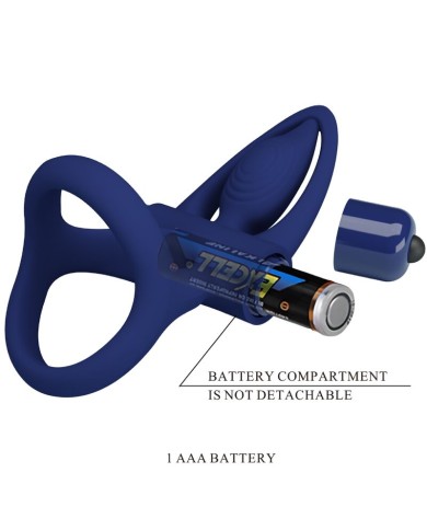 PRETTY LOVE MAT DOBLE ANILLO CON VIBRACION ESTIMULADOR AZUL PRETTY LOVE MAT DOBLE ANILLO CON VIBRACION ESTIMULADOR AZUL